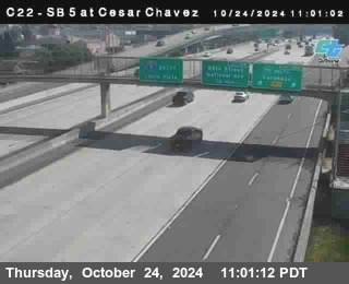 SB 5 at Cesar E Chaves Prkwy