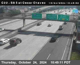 SB 5 at Cesar E Chaves Prkwy