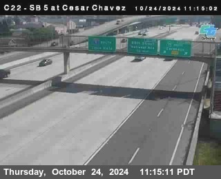 SB 5 at Cesar E Chaves Prkwy