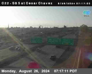 SB 5 at Cesar E Chaves Prkwy