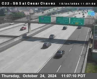 SB 5 at Cesar E Chaves Prkwy