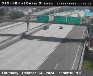 SB 5 at Cesar E Chaves Prkwy