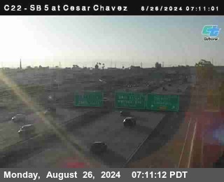 SB 5 at Cesar E Chaves Prkwy