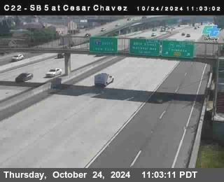 SB 5 at Cesar E Chaves Prkwy