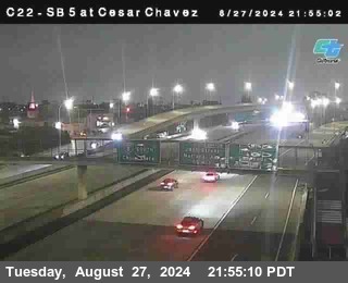 SB 5 at Cesar E Chaves Prkwy