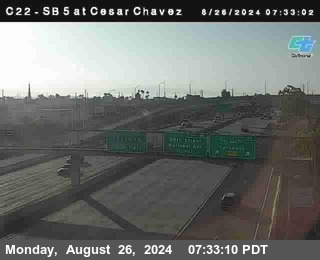 SB 5 at Cesar E Chaves Prkwy