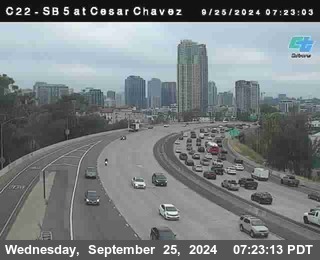 SB 5 at Cesar E Chaves Prkwy