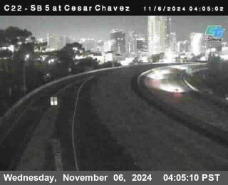 SB 5 at Cesar E Chaves Prkwy