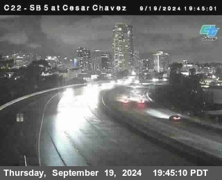 SB 5 at Cesar E Chaves Prkwy