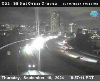 SB 5 at Cesar E Chaves Prkwy