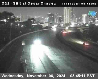 SB 5 at Cesar E Chaves Prkwy