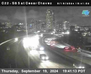 SB 5 at Cesar E Chaves Prkwy