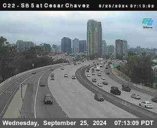 SB 5 at Cesar E Chaves Prkwy