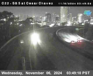 SB 5 at Cesar E Chaves Prkwy