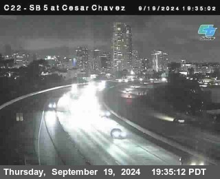 SB 5 at Cesar E Chaves Prkwy