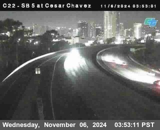 SB 5 at Cesar E Chaves Prkwy