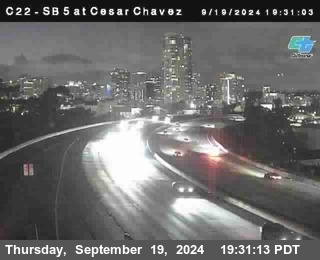 SB 5 at Cesar E Chaves Prkwy