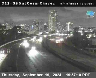 SB 5 at Cesar E Chaves Prkwy