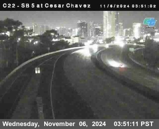 SB 5 at Cesar E Chaves Prkwy