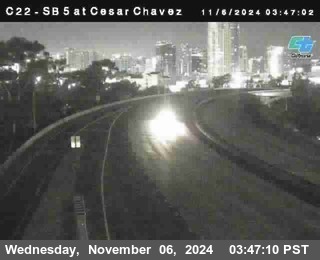 SB 5 at Cesar E Chaves Prkwy