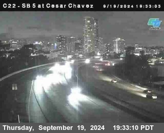 SB 5 at Cesar E Chaves Prkwy