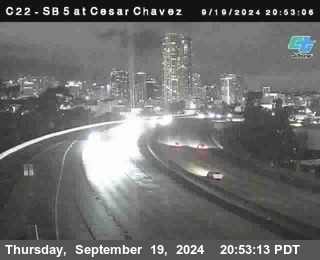 SB 5 at Cesar E Chaves Prkwy