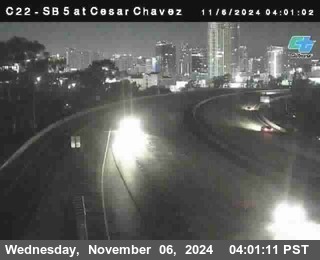 SB 5 at Cesar E Chaves Prkwy