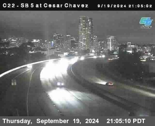 SB 5 at Cesar E Chaves Prkwy