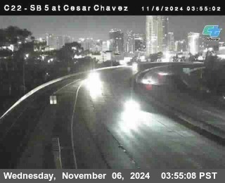 SB 5 at Cesar E Chaves Prkwy