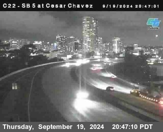 SB 5 at Cesar E Chaves Prkwy