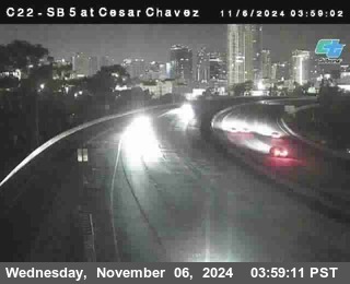 SB 5 at Cesar E Chaves Prkwy