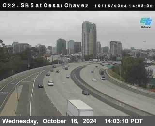 SB 5 at Cesar E Chaves Prkwy