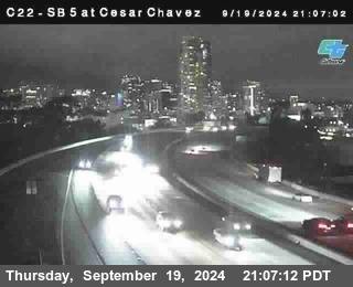 SB 5 at Cesar E Chaves Prkwy