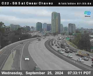 SB 5 at Cesar E Chaves Prkwy