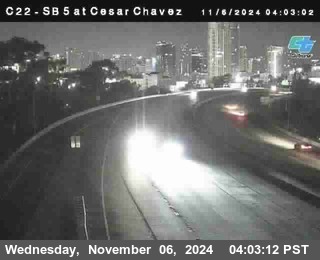 SB 5 at Cesar E Chaves Prkwy