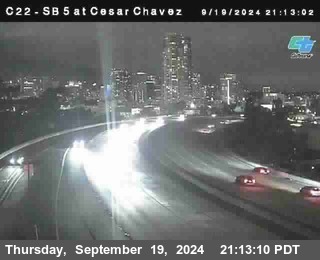 SB 5 at Cesar E Chaves Prkwy