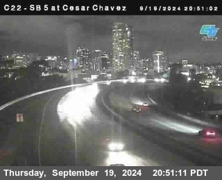 SB 5 at Cesar E Chaves Prkwy