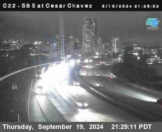 SB 5 at Cesar E Chaves Prkwy