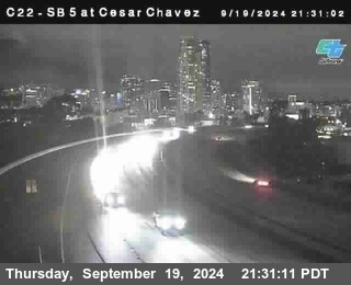 SB 5 at Cesar E Chaves Prkwy