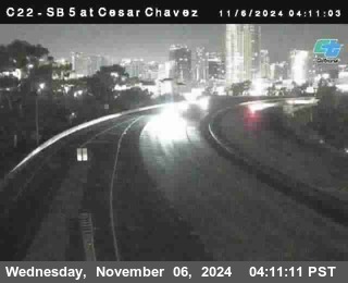 SB 5 at Cesar E Chaves Prkwy