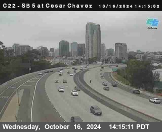 SB 5 at Cesar E Chaves Prkwy