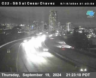 SB 5 at Cesar E Chaves Prkwy