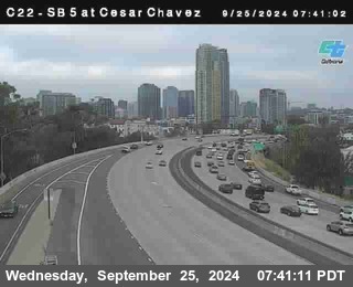 SB 5 at Cesar E Chaves Prkwy