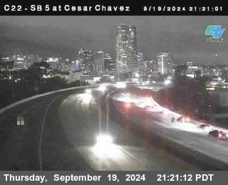 SB 5 at Cesar E Chaves Prkwy