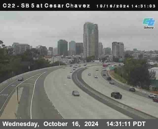 SB 5 at Cesar E Chaves Prkwy