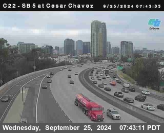 SB 5 at Cesar E Chaves Prkwy