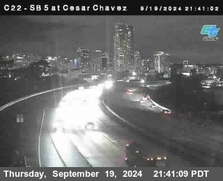 SB 5 at Cesar E Chaves Prkwy