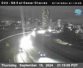 SB 5 at Cesar E Chaves Prkwy