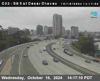 SB 5 at Cesar E Chaves Prkwy