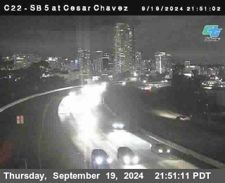 SB 5 at Cesar E Chaves Prkwy